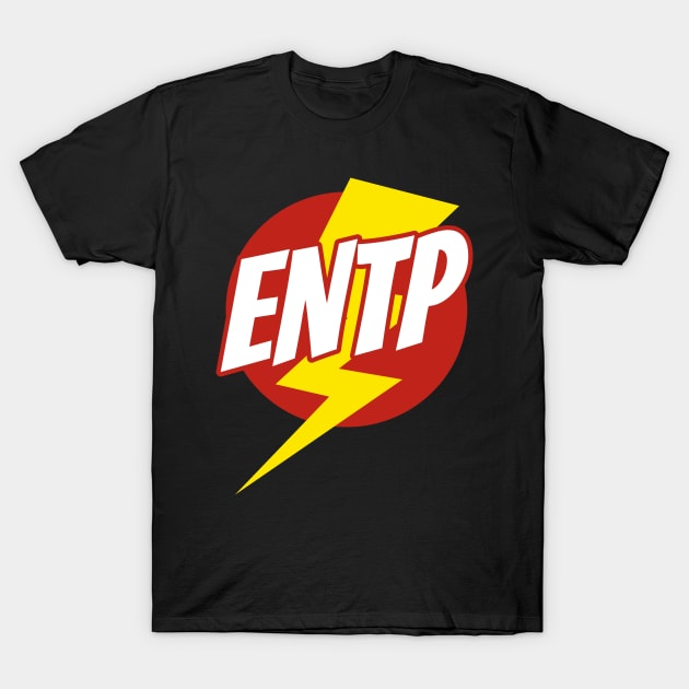 ENTP Superhero T-Shirt by isstgeschichte